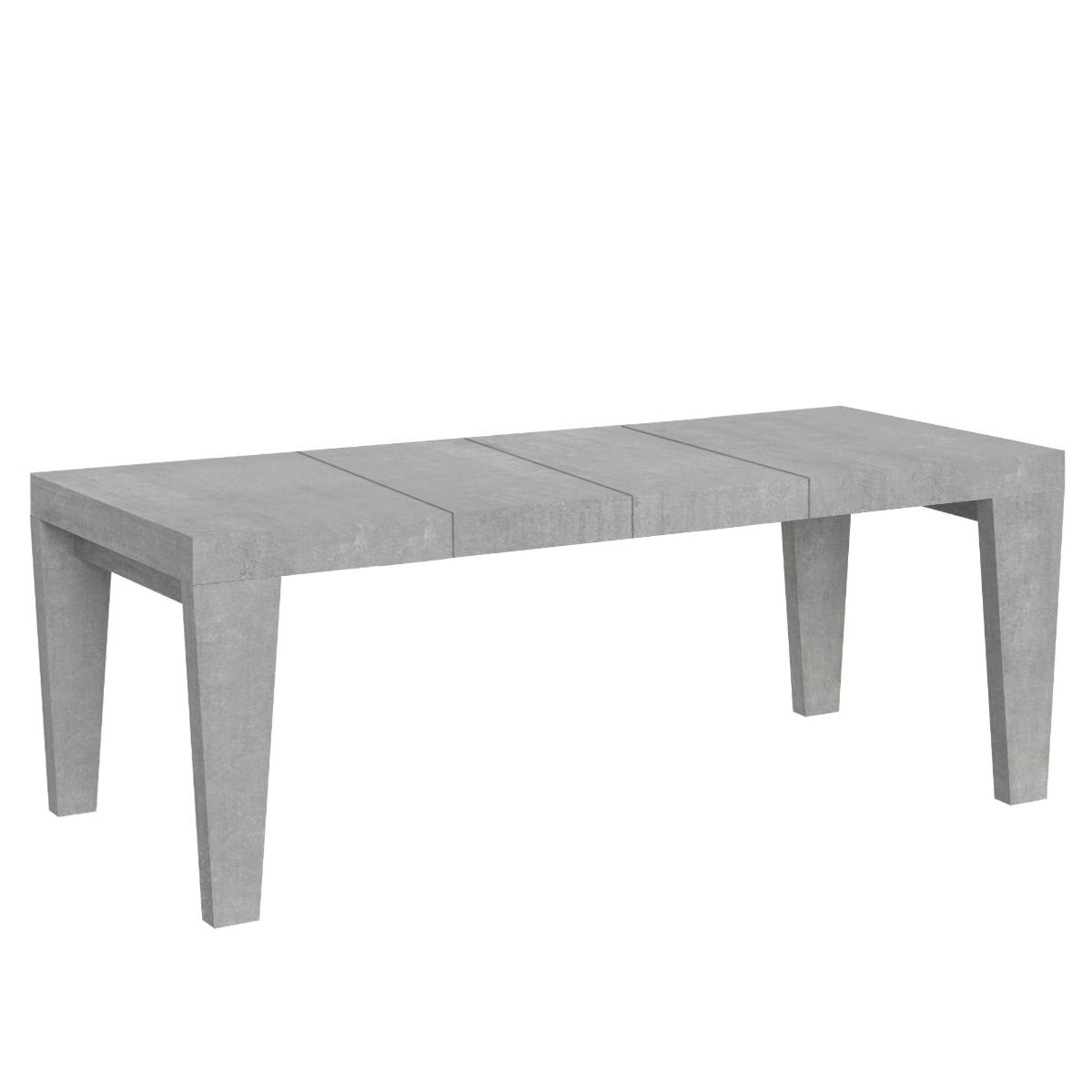 Mesa extensible de hormigón Spimbo Premium 160/420x90 cm - Itamoby