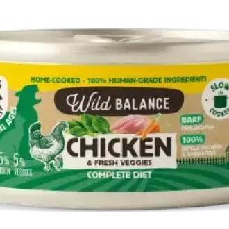 Wild Balance Menú Completo de Pollo para Gatos (Gatos , Comida , Comida húmeda) - 120 g