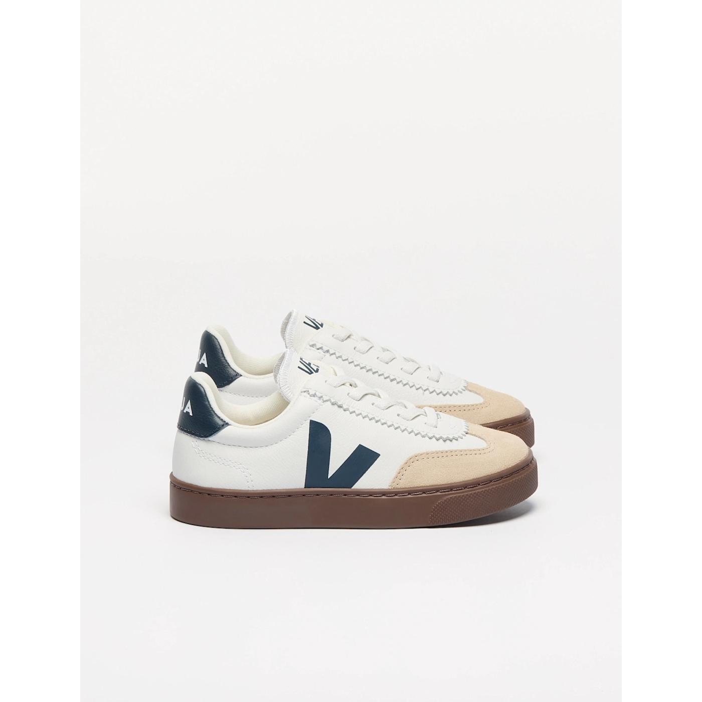 VEJA ZAPATILLA KIDS VOLLEY WHITE NAUT BARK