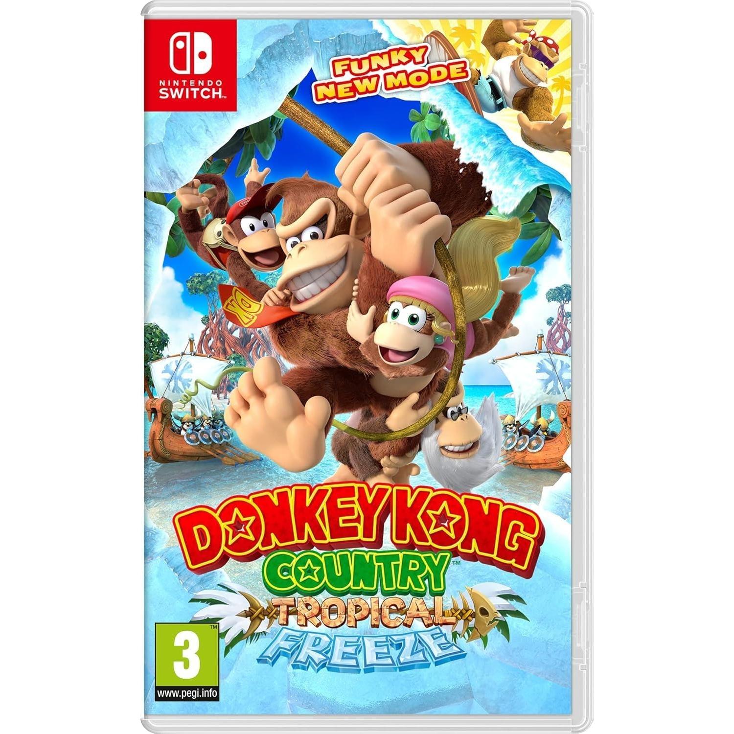 Donkey Kong Country Returns, Tropical Freeze Juego para Consola Nintendo Switch