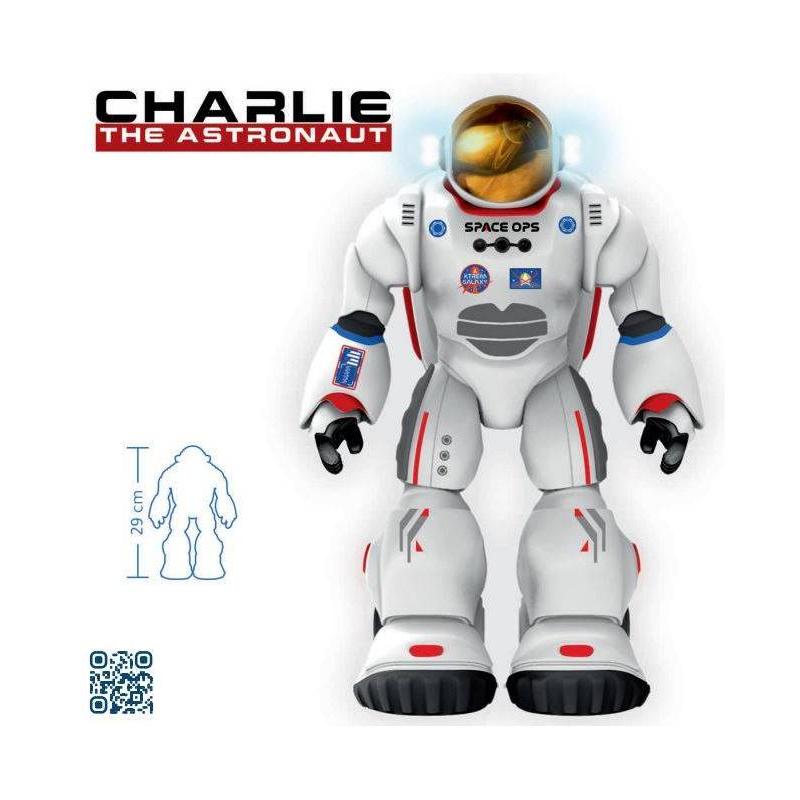 Robot CHALIE THE ASTRONAUT Xtrem Bots - Juego de Preguntas Espaciales Programable Vía Bluetooth
