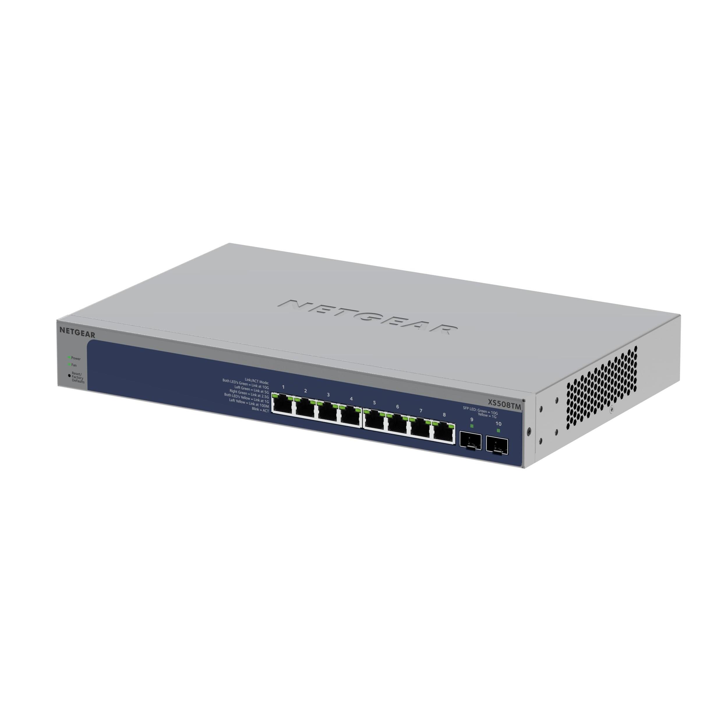 NETGEAR XS508TM Gestionado L2/L3/L4 Gris