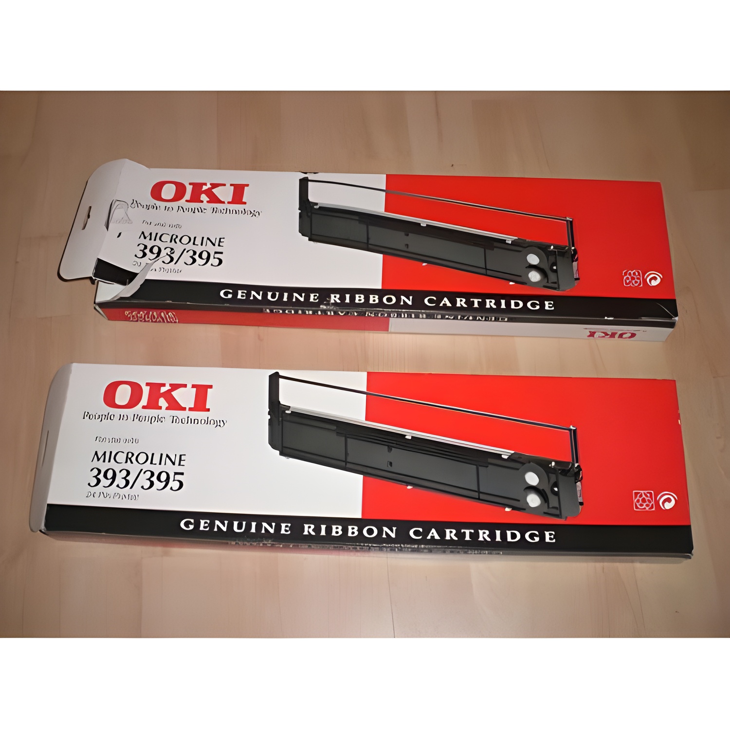 Cinta Oki ML-393/395 Nylon Negro para Impresoras de Etiquetas