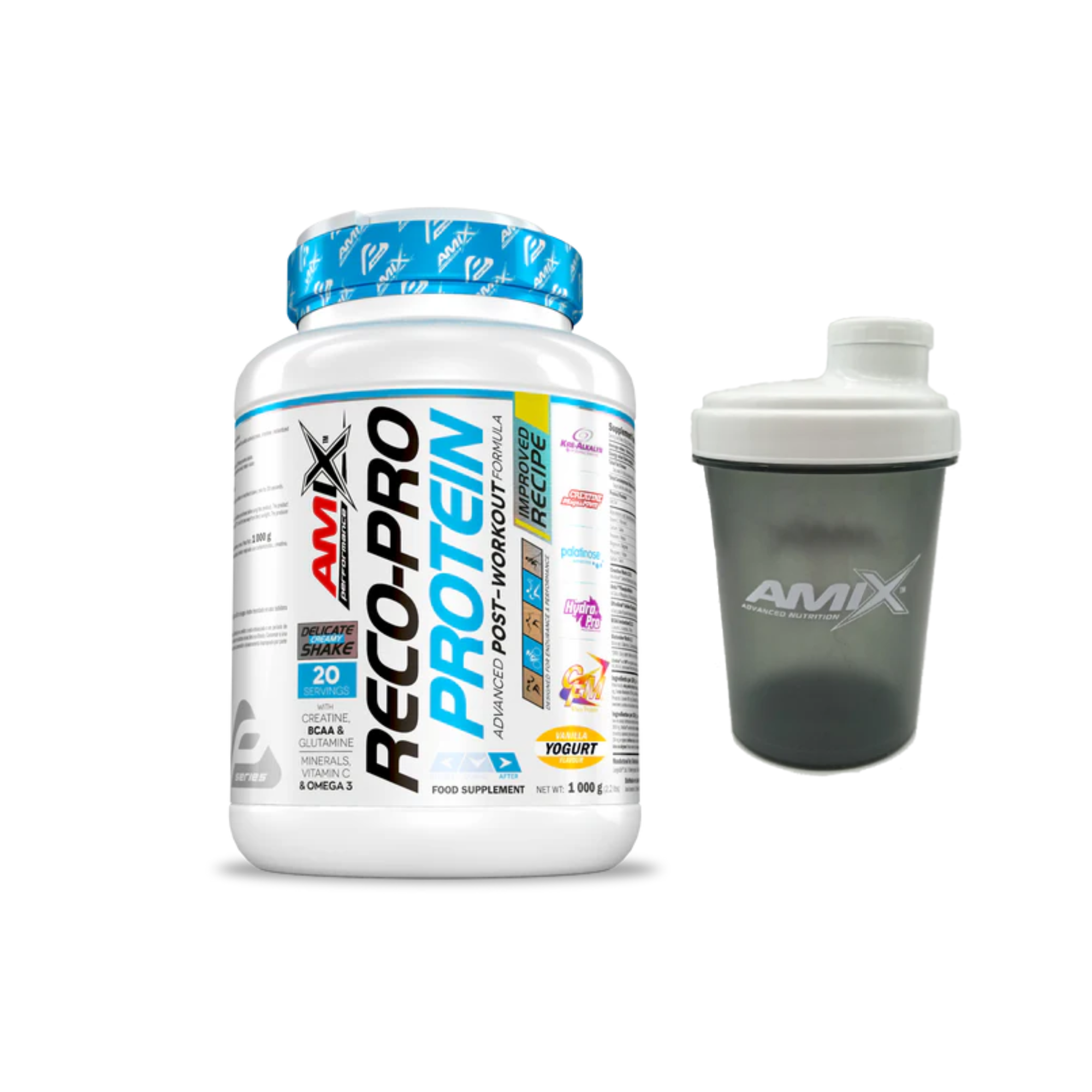 RECUPERADOR RECO-PRO AMIX 1Kg Varios Sabores + Shaker De Regalo