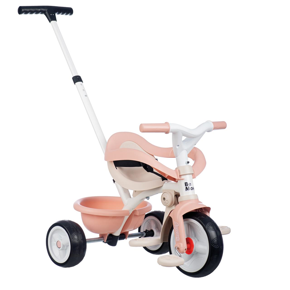 Triciclo con Pedales Confort Rosa (Smoby 7600740419)