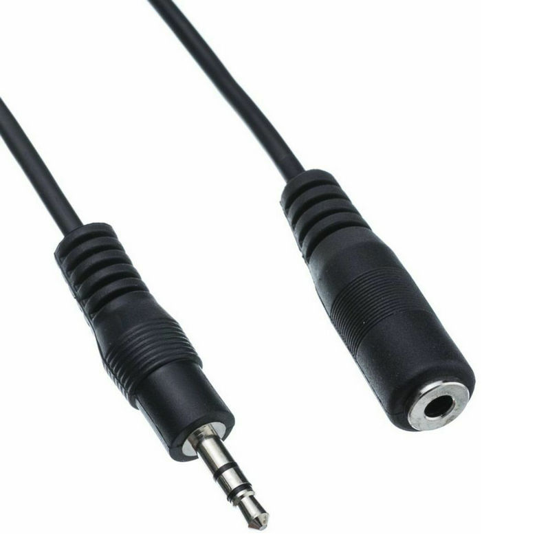 Equip Audio Cable Mini Jack 3.5mm Male to Female 2.5m with PVC Jacket and Nickel Plated Connectors, Perfect for Connecting Audio Devices. Ideal 3.5mm Jack Audio Cable.