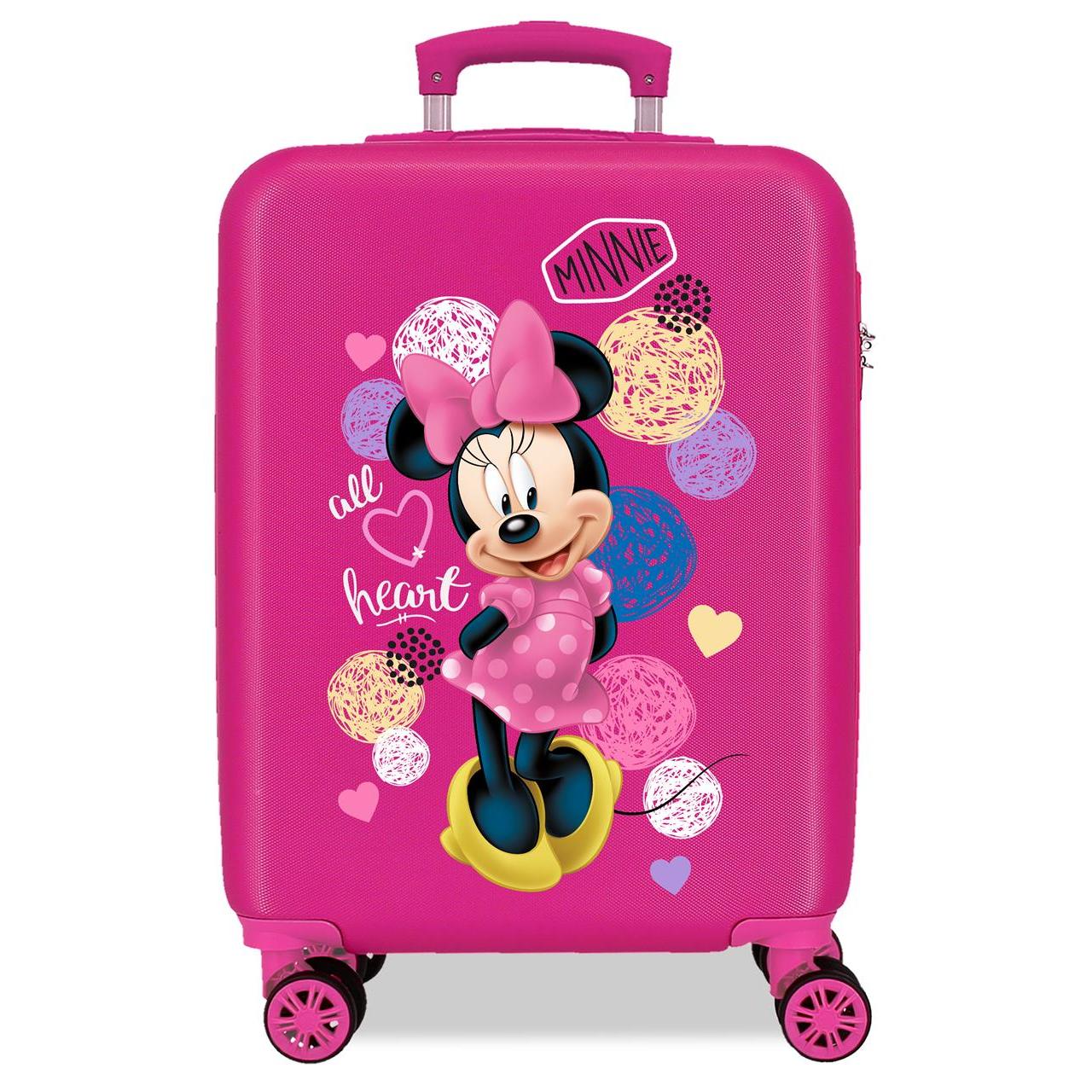 Disney Minnie Maleta De Cabina ABS Rígida Love Minnie 55cm