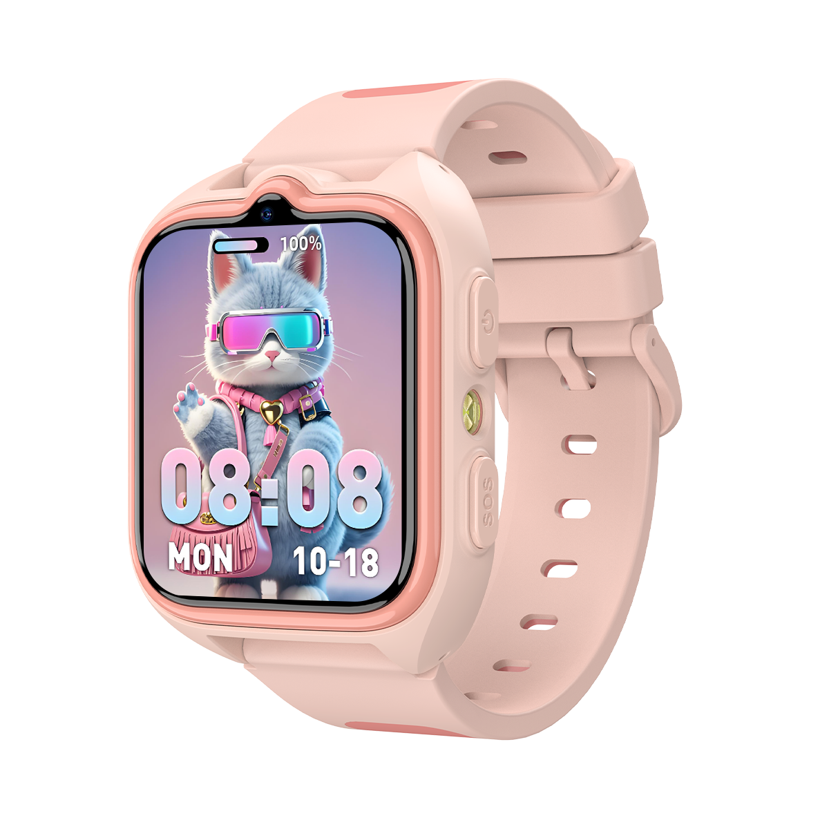 Blackview Z30 Kids Smart Watch Children Phone Watch, LBS+WiFi+GPS Triple AI Positioning, 4G Video Call, Phone Watch Smartwatch