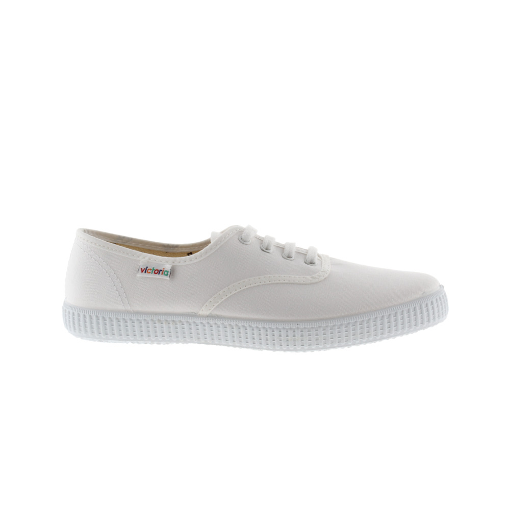 Victoria 1915 Inglesas de lona con cordones blancos 106613