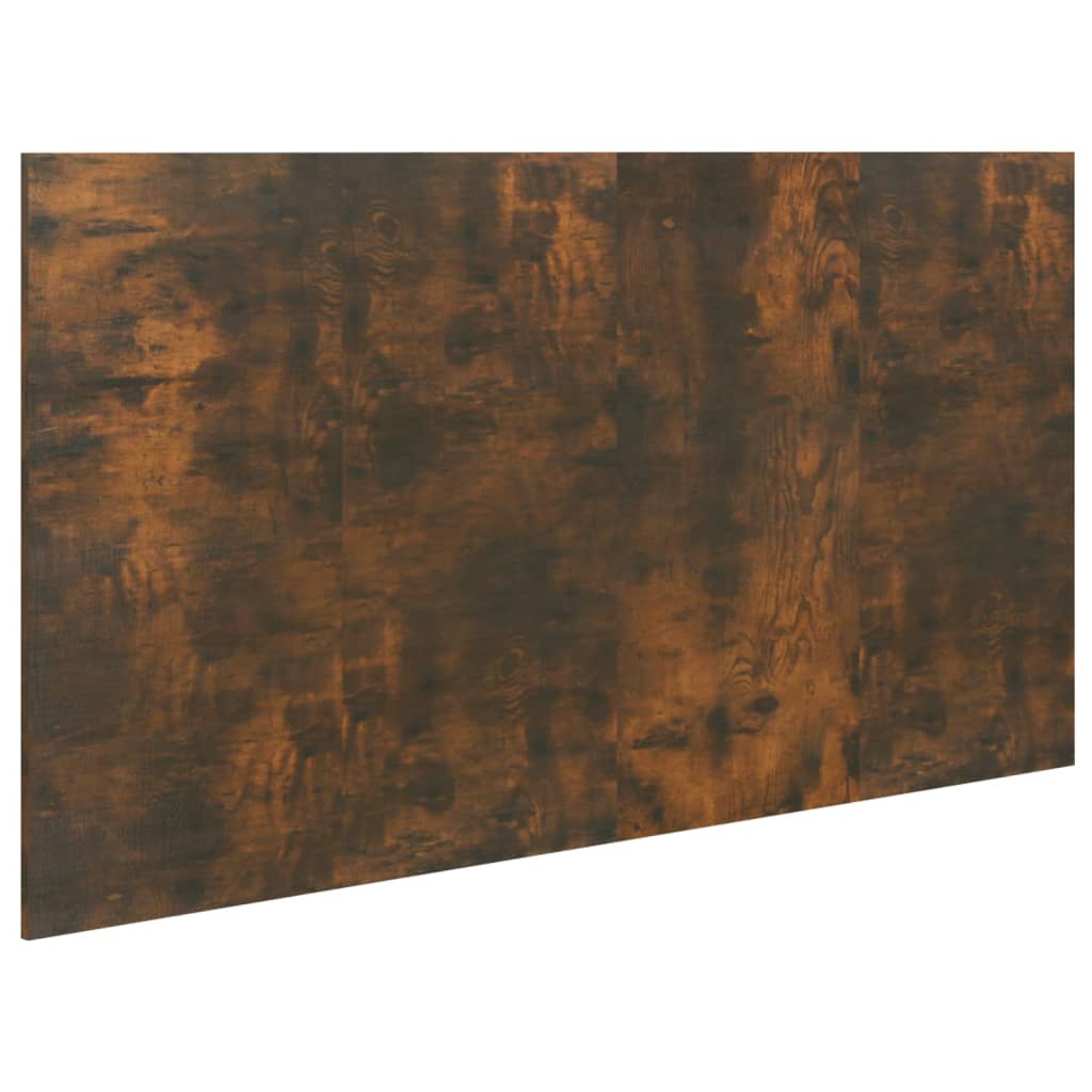 vidaXL Cabecero cama madera contrachapada roble ahumado 160x1,5x80 cm