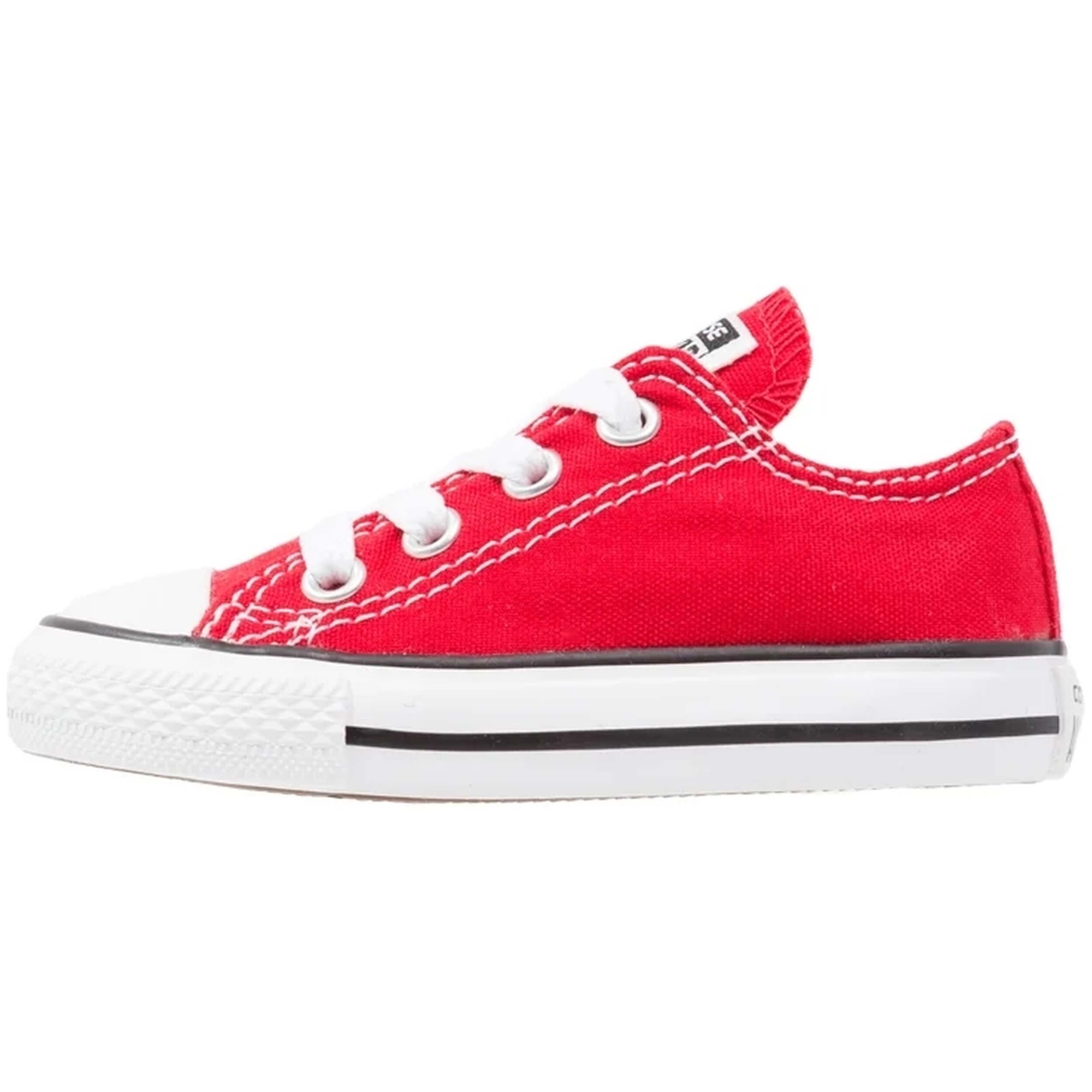 Zapatillas Sneakers Converse para Bebe en color Rojo