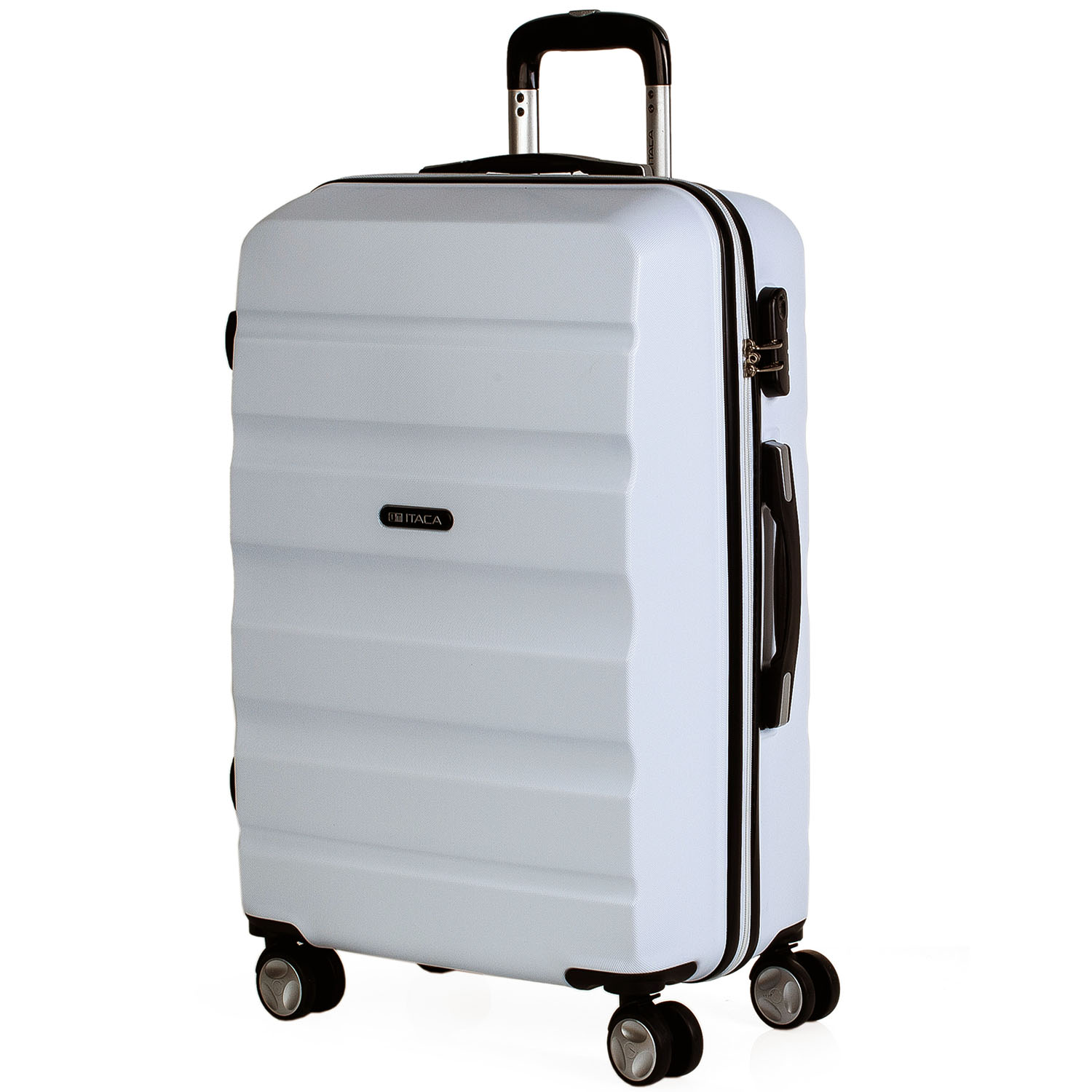 Itaca - Maletas De Viaje Medianas - Maleta Mediana 4 Ruedas - Maletas Medianas De Material ABS. Maletas Viaje Ligeras - Maleta De Viaje 20Kg,65Cm Maleta Viaje Rígida Candado De Combinacion T71660