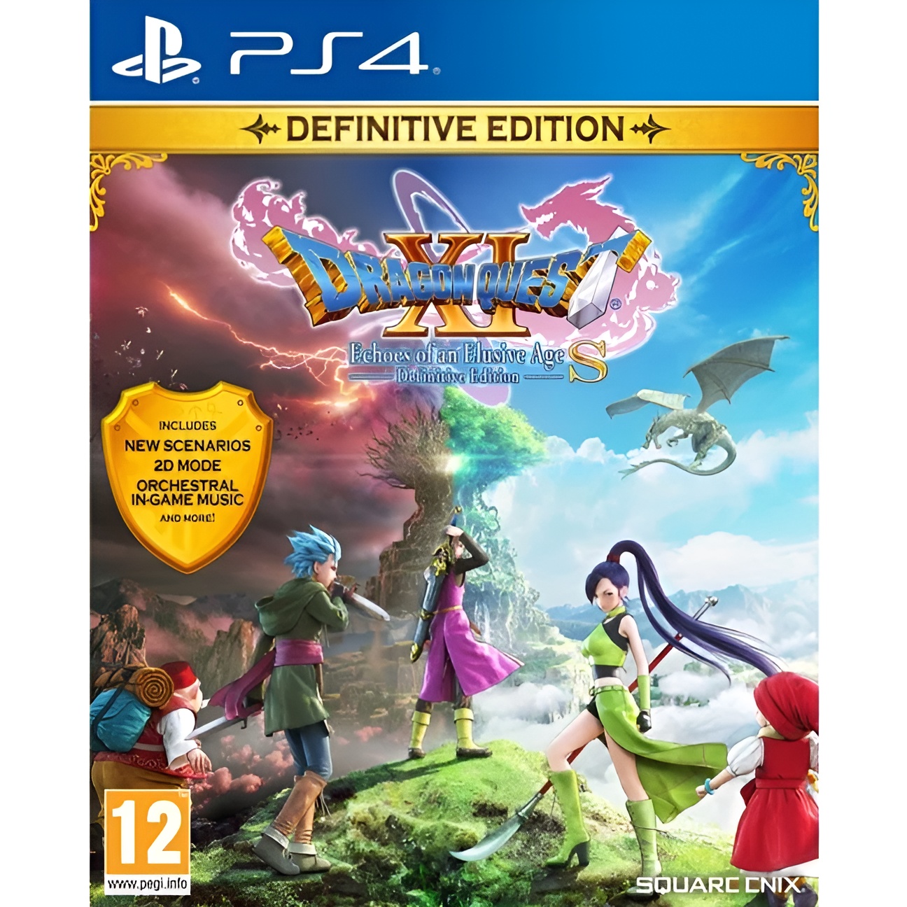Dragon Quest XI S Echoes of an Elusive Age Definitive Edition (Importacion UK) - Playstation 4 - Nuevo Precintado