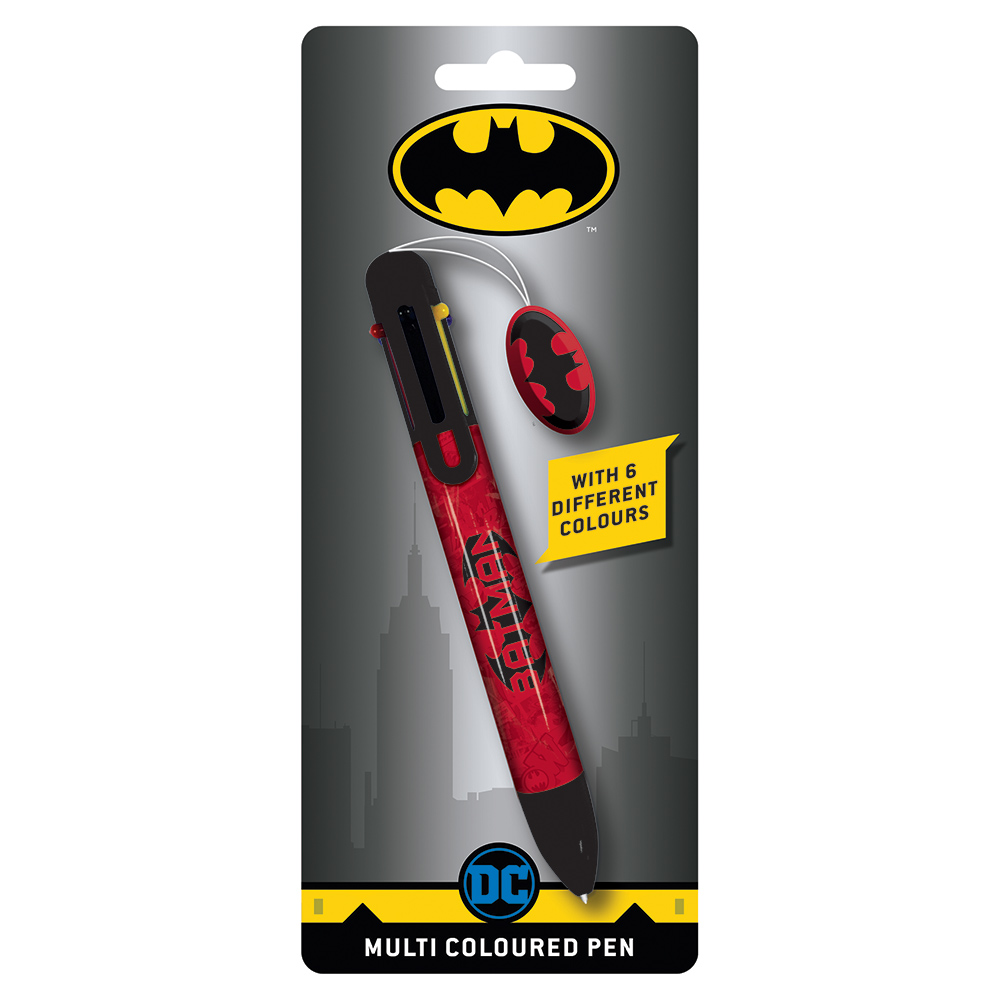 Batman - bolgrafo multicolor red