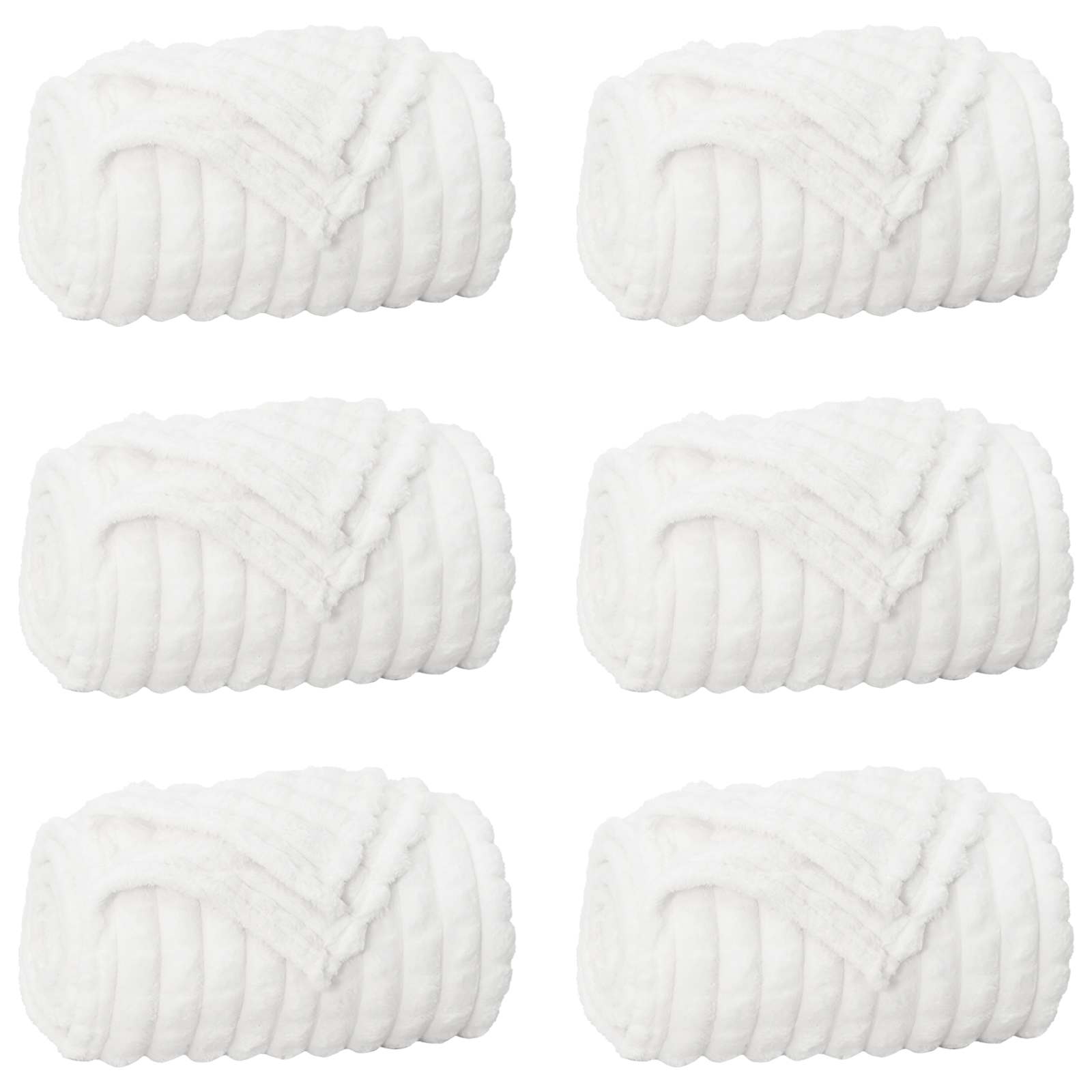 vidaXL Mantitas de Sofá 6 pcs 150 x 130 cm Lana