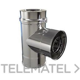 Te 90º sin tapa ø 130 d/pared 4021802 schutz