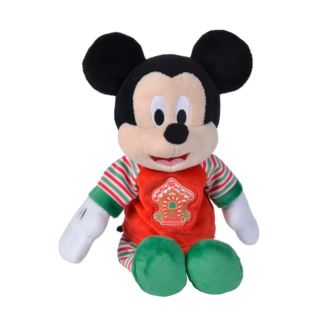 Peluche navideño Mickey 25cm