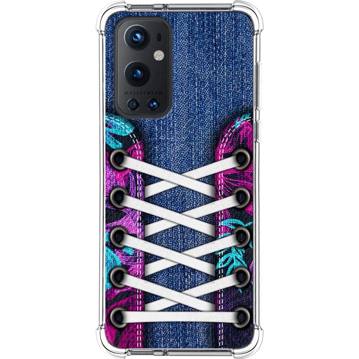 Tumundosmartphone Funda Silicona Antigolpes para OnePlus 9 Pro 5G diseño Zapatillas 06 Dibujos