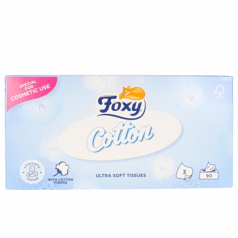 Foxy - Foxy
 | FACIAL COTTON pañuelos ultra suaves 90 u | Hogar |