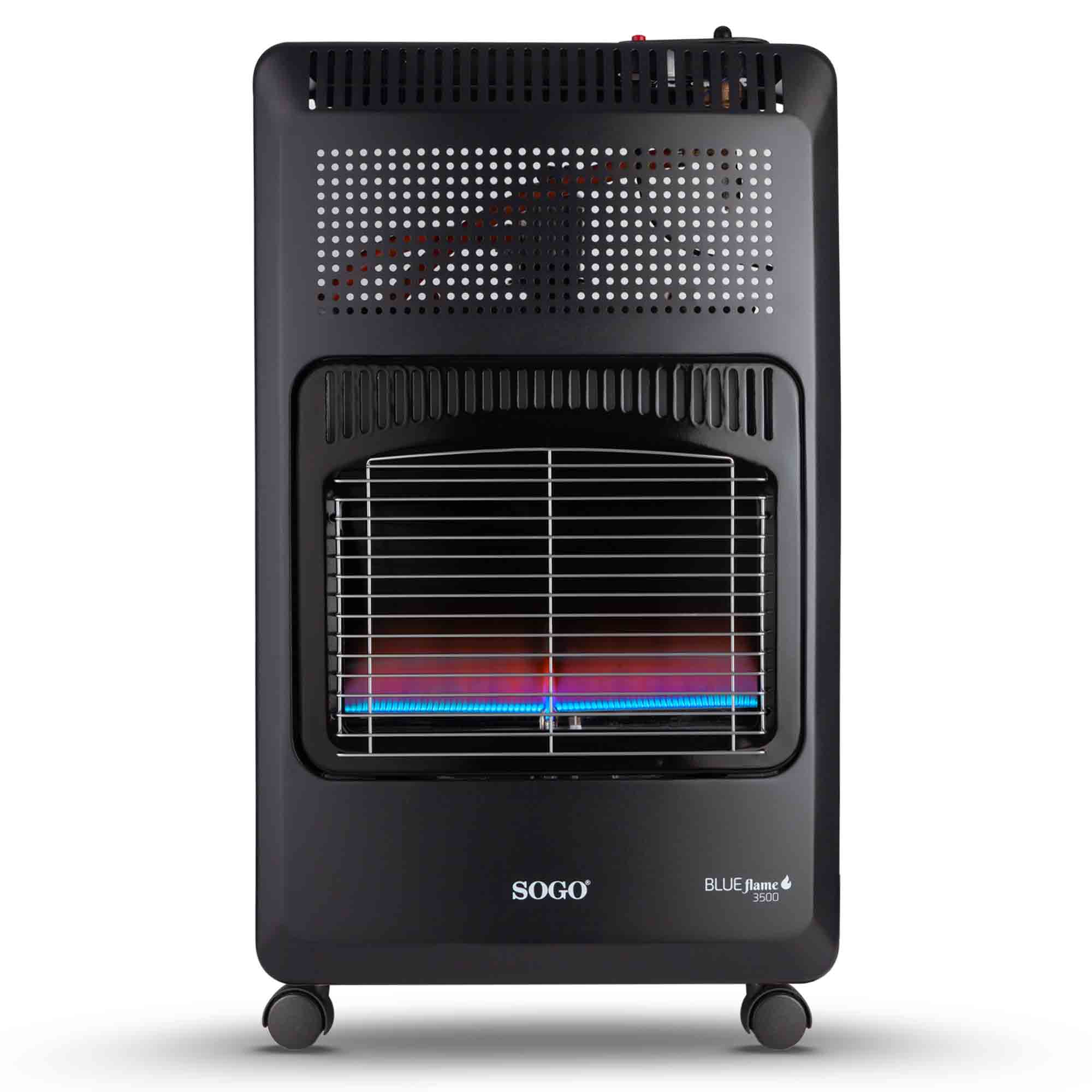 Estufa Sogo Cerámica De Gas Plegable Llama Azul -1750W/3500W