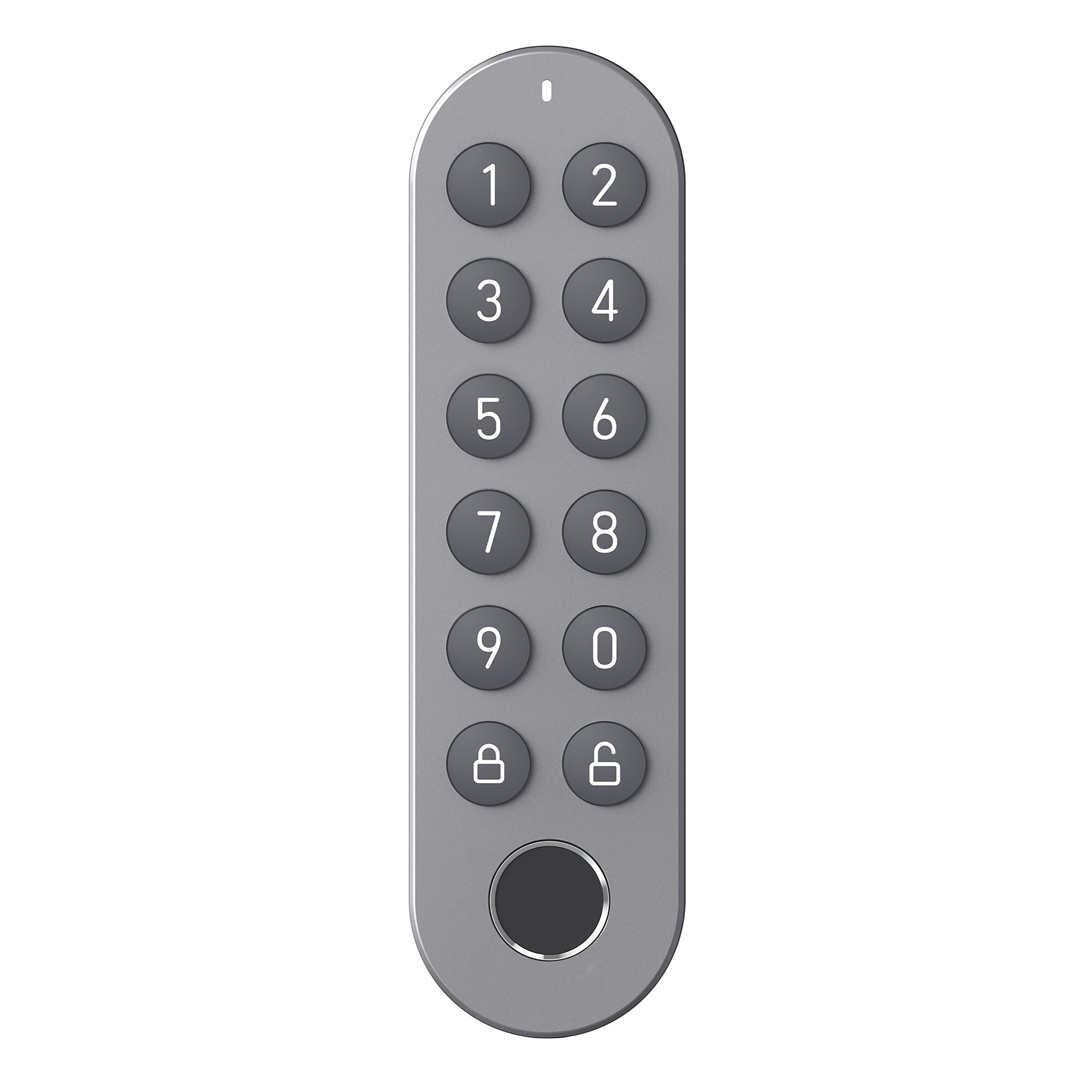 Lockin Teclado Dactilar P1 Pro - Reconocimiento de Huellas Dactilares - Desbloqueo con un Solo Toque - Introducción Segura de la Contraseña - Retroiluminación LED - Contraseñas para Invitados - Inalámbrico Resistente a la Intemperie - Instalación Fácil