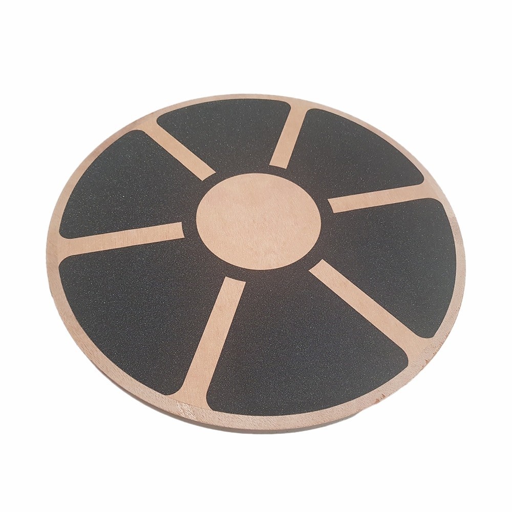 CANNON - Fitness Balance Board. Tabla Equilibrio de Madera. Ejercicio de cintura, Abdominal, entrenamiento de piernas, Yoga Gym