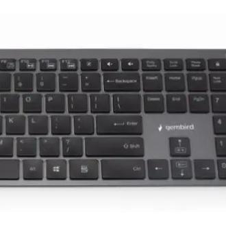Teclado tijera Gembird KBS-ECLIPSE-M500-ES Layout ES inalámbrico retroiluminado ratón incluido