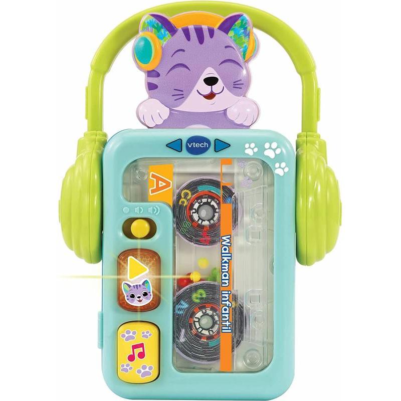 WALKMAN INFANTIL DESCUBRE LA MÚSICA DE VTECH