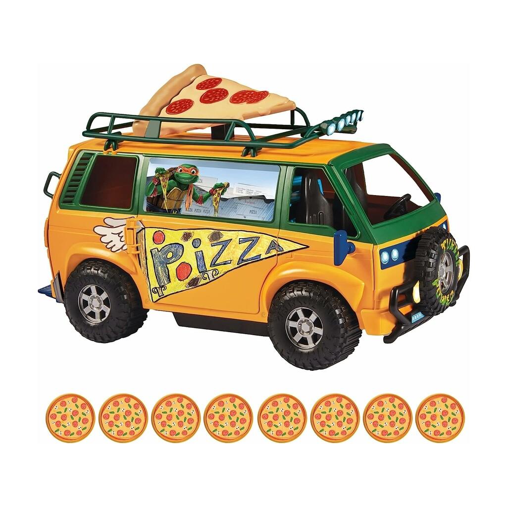 Tortugas Ninja Caos Mutante Pizza Furgoneta Famosa TU804000 Vehículos para jugar