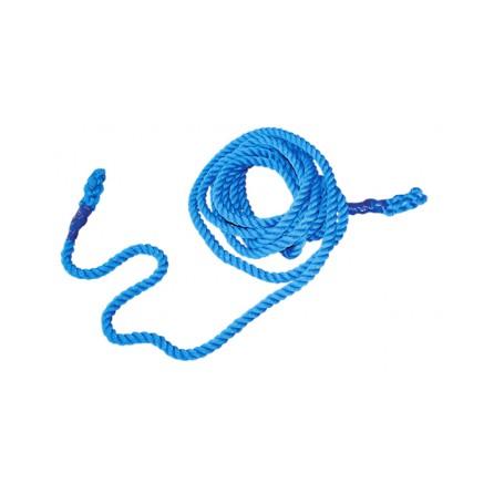 Cuerda de Polipropileno Softee Infantil de 10m - Alta Tenacidad - Sección 26mm - 305grs/mt - Color Azul