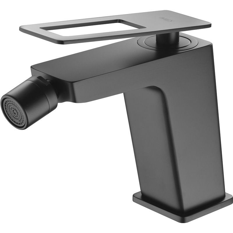 Imex Suecia BDC032-2NG grifo monomando para bidé en latón negro mate con caño recto