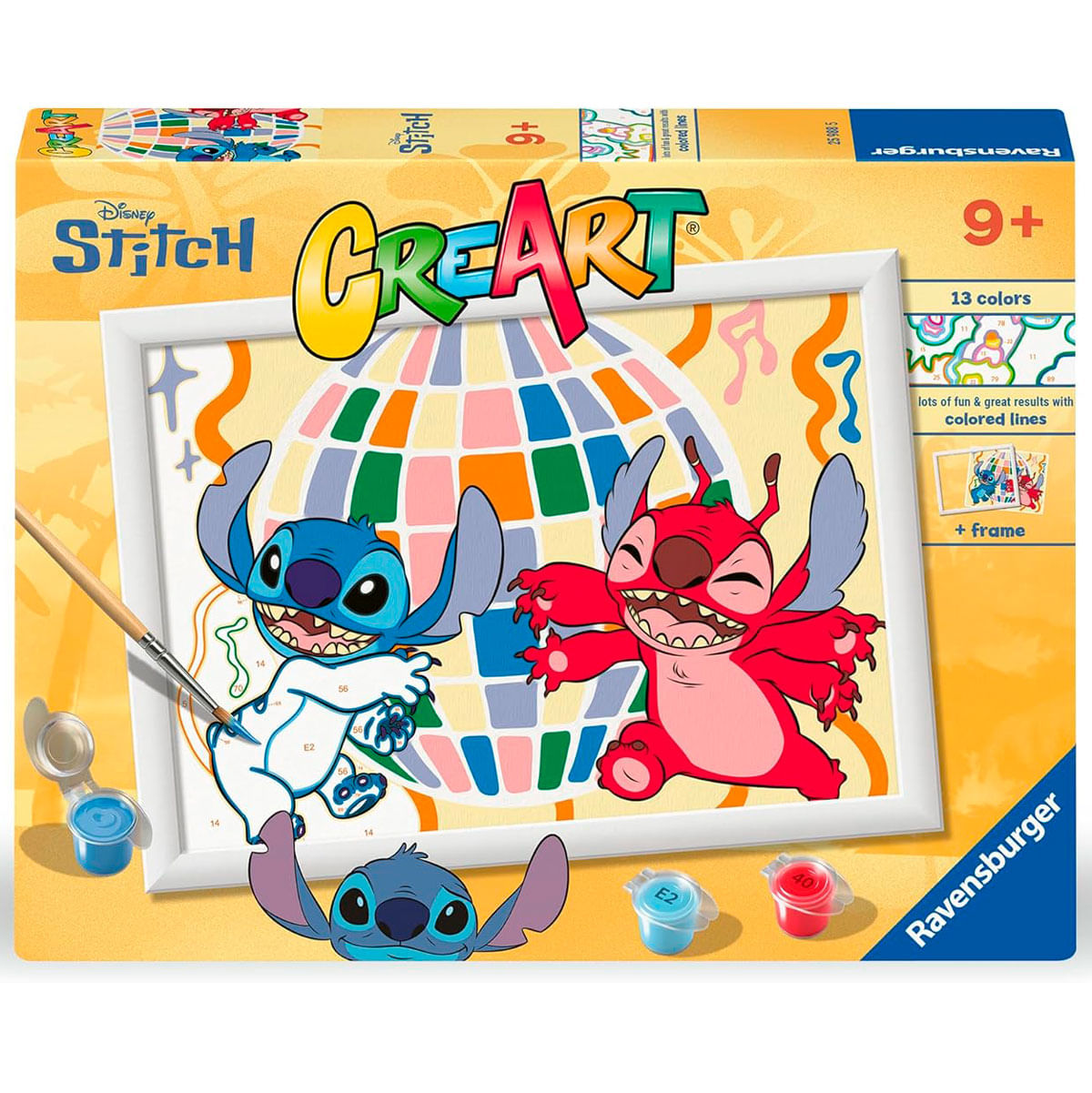 Stitch CreArt Pintar x Números Stitch & Leroy