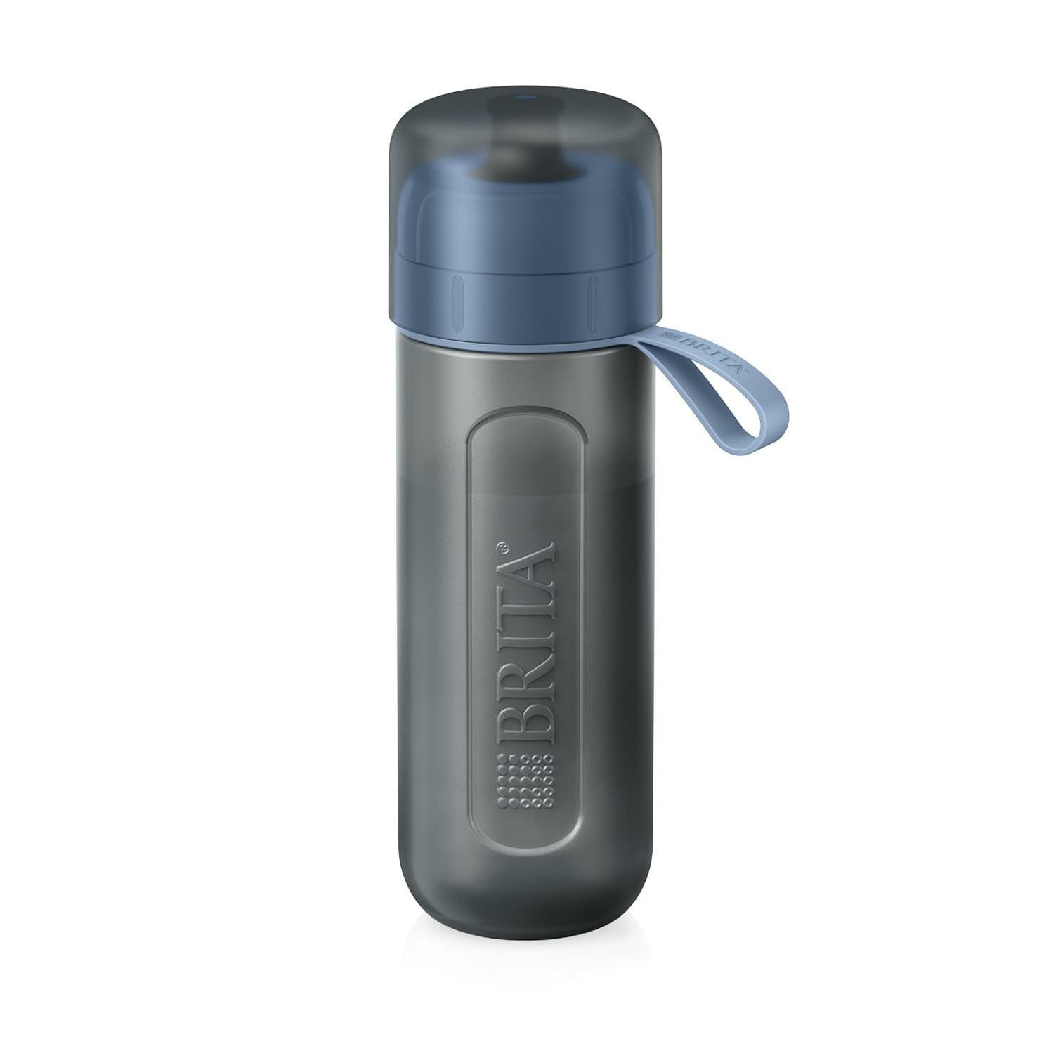 Brita 1052248 filtro de agua Botella con filtro de agua 0,6 L Azul, Gris