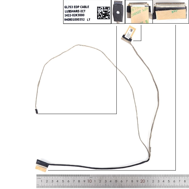 CABLE FLEX PARA PORTÁTIL ASUS GL753 1422-02K3000