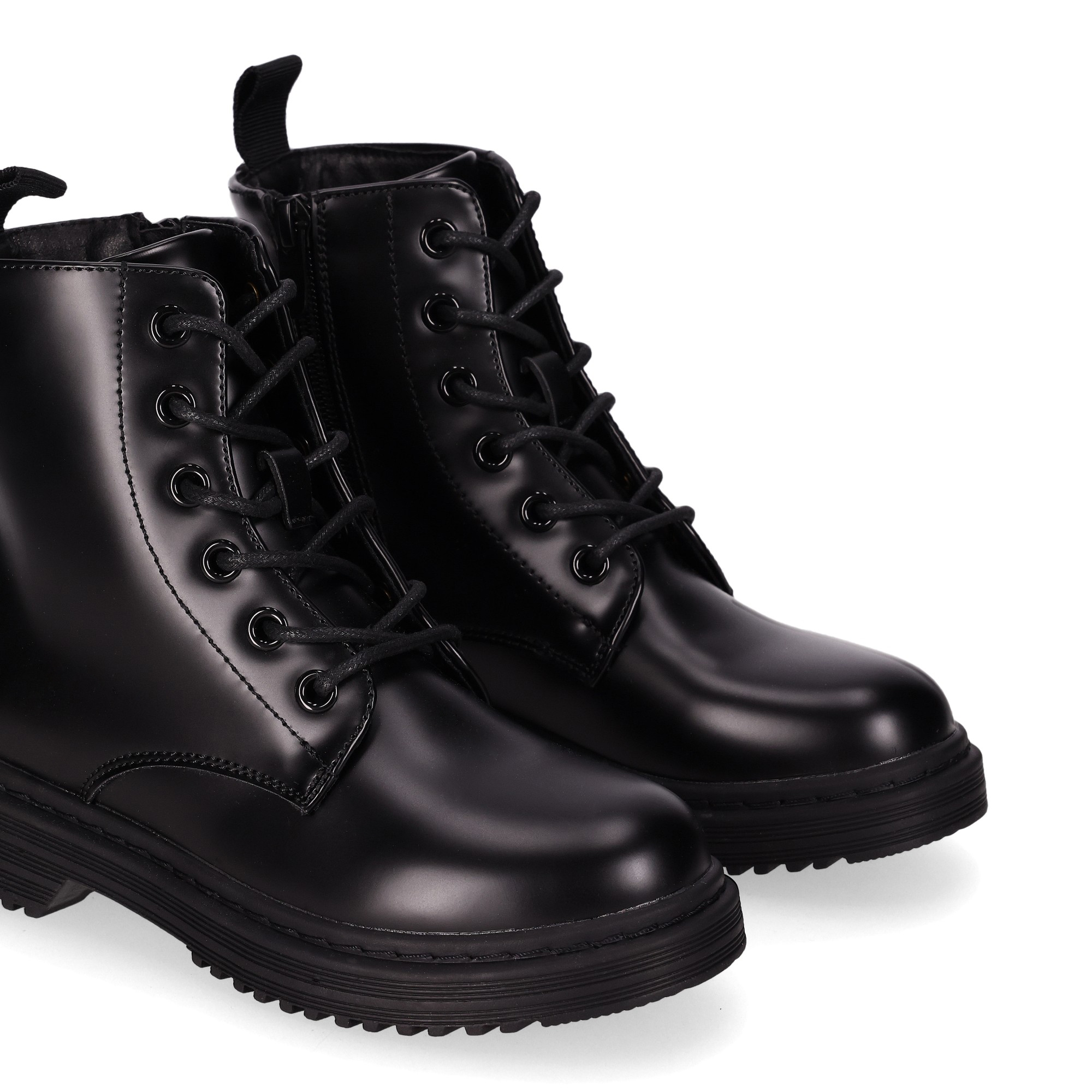 Chika10 Kids HOLANDA 23 Botin Cordones Negro/Black