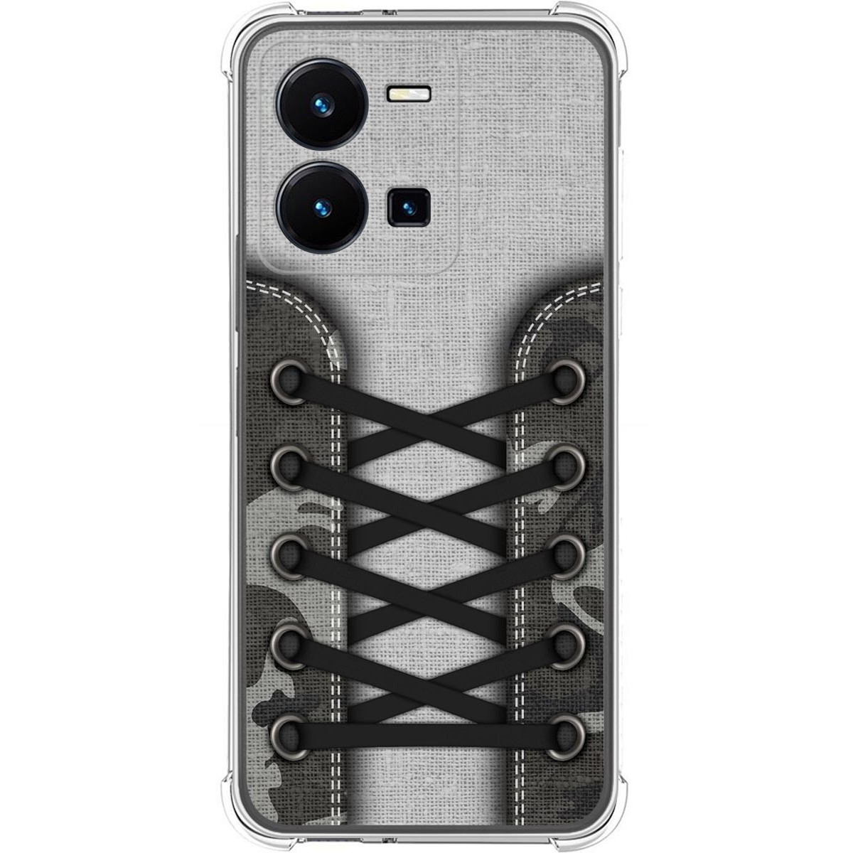 Funda Silicona Antigolpes para Vivo Y35 diseño Zapatillas 16 Dibujos