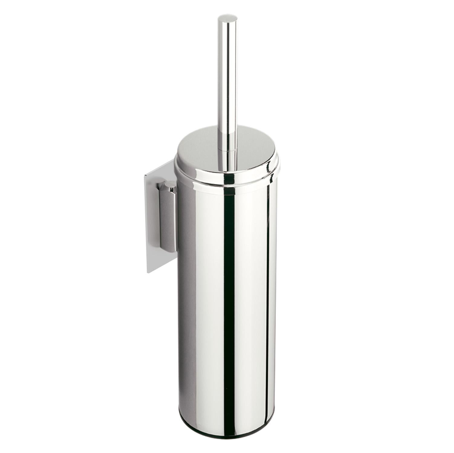 BELTRAN 73344 COMPLEMENTOS Escobillero Cilíndrico Colgar Pared Cromo Adhesivo - ref: 064-73344