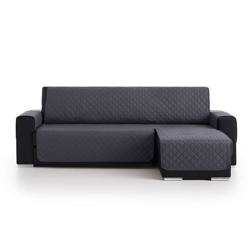 MAXIFUNDAS FUNDAS DE SOFA & CHAISE LONGUE | Modelo Couch Cover | Cubre Sofá Chaise Longue Acolchado Brazo Derecho 240 Cm | Amplia variedad de colores disponible