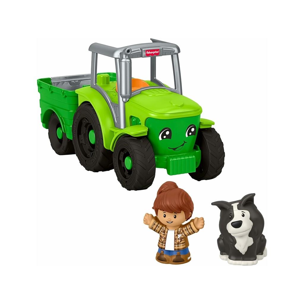 Fisher Price Little People Tractor para Empujar y Jugar con Sonidos