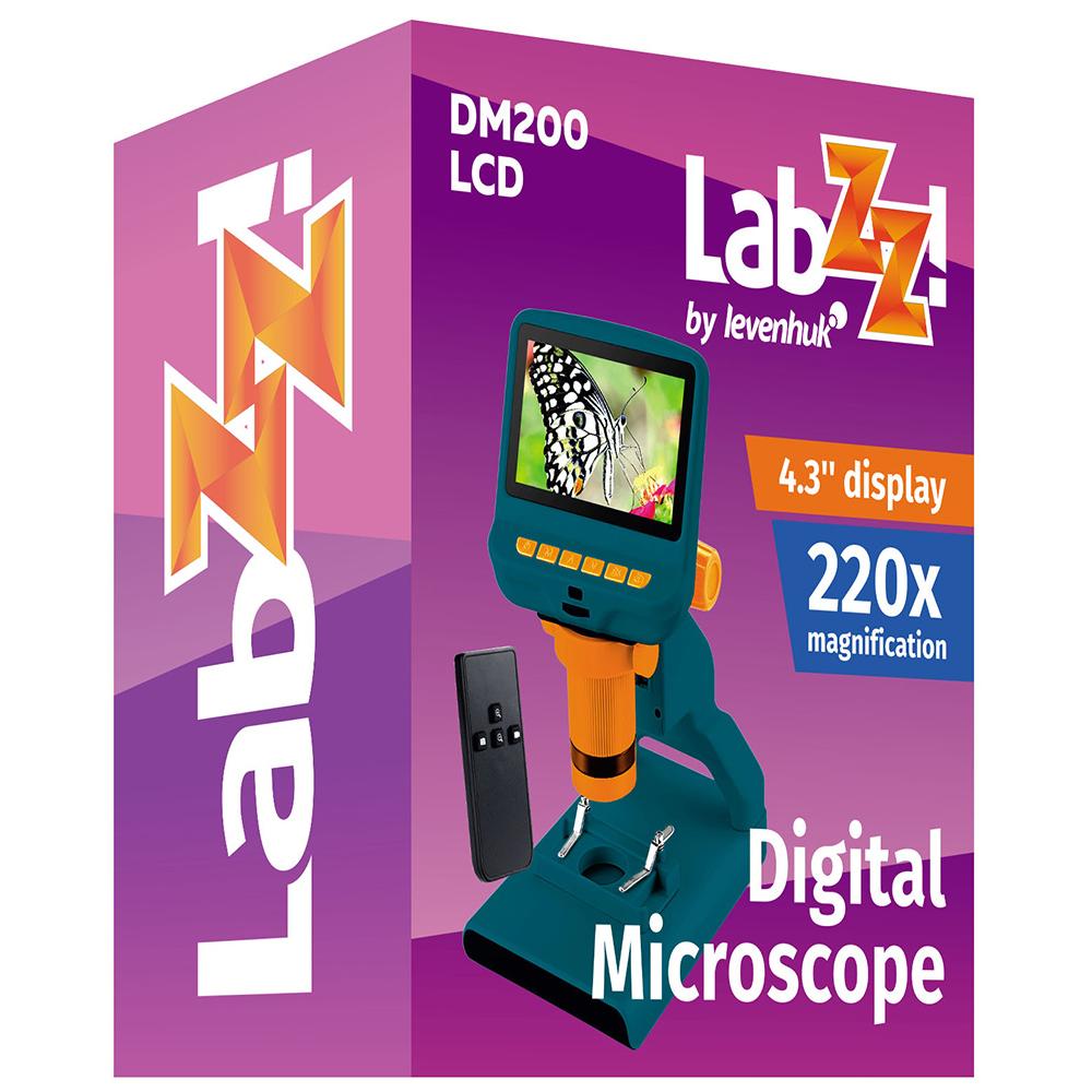 Microscopio digital Levenhuk LabZZ DM200 LCD