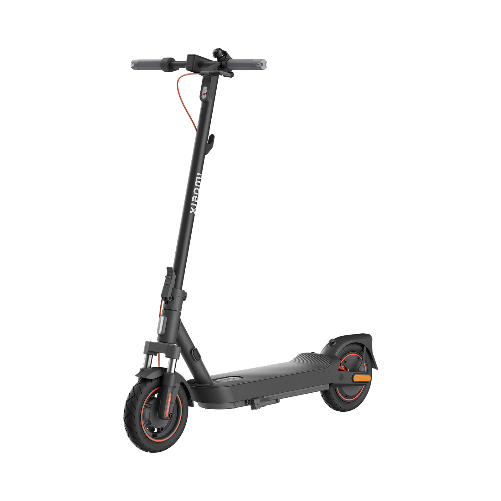 Official | Xiaomi Electric Scooter 5 Max, Suspensión delantera de doble muelle hidráulico y trasera de doble muelle para una conducción más suave, La distancia de desplazamiento de 60 km reduce la frecuencia de carga