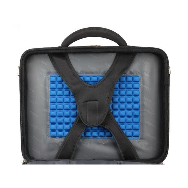 FUNDA PORTA PC MALETÍN RESISTENTE A RESISTENTE AL POLVO, RESISTENTE A RAYONES, RESISTENTE A GOLPES NATEC AC13415014 | NEGRO