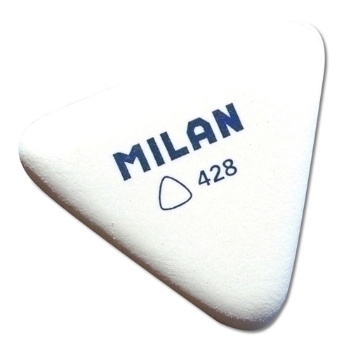 Milan - BMM9215 goma Caucho Rosa, Blanco 4 pieza(s)