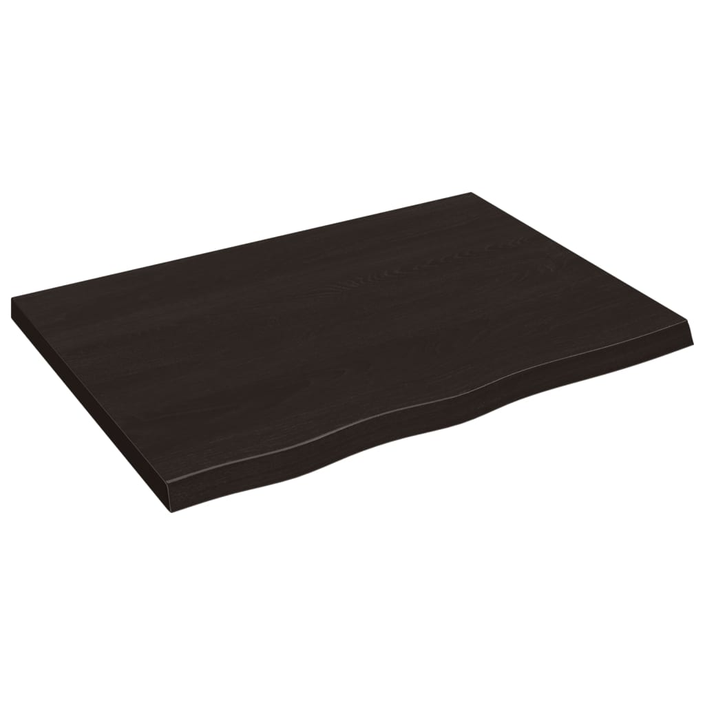 vidaXL Encimera de Baño Tablero Plegable de Mesa Madera Tratada Color Marrón claro,  Natural,  Gris oscuro y mas
