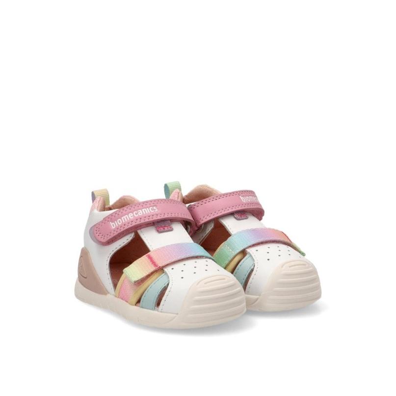 Sandalia Biomecanics - Niña - Suela Plana - Modelo 262111 - Color Multicolor