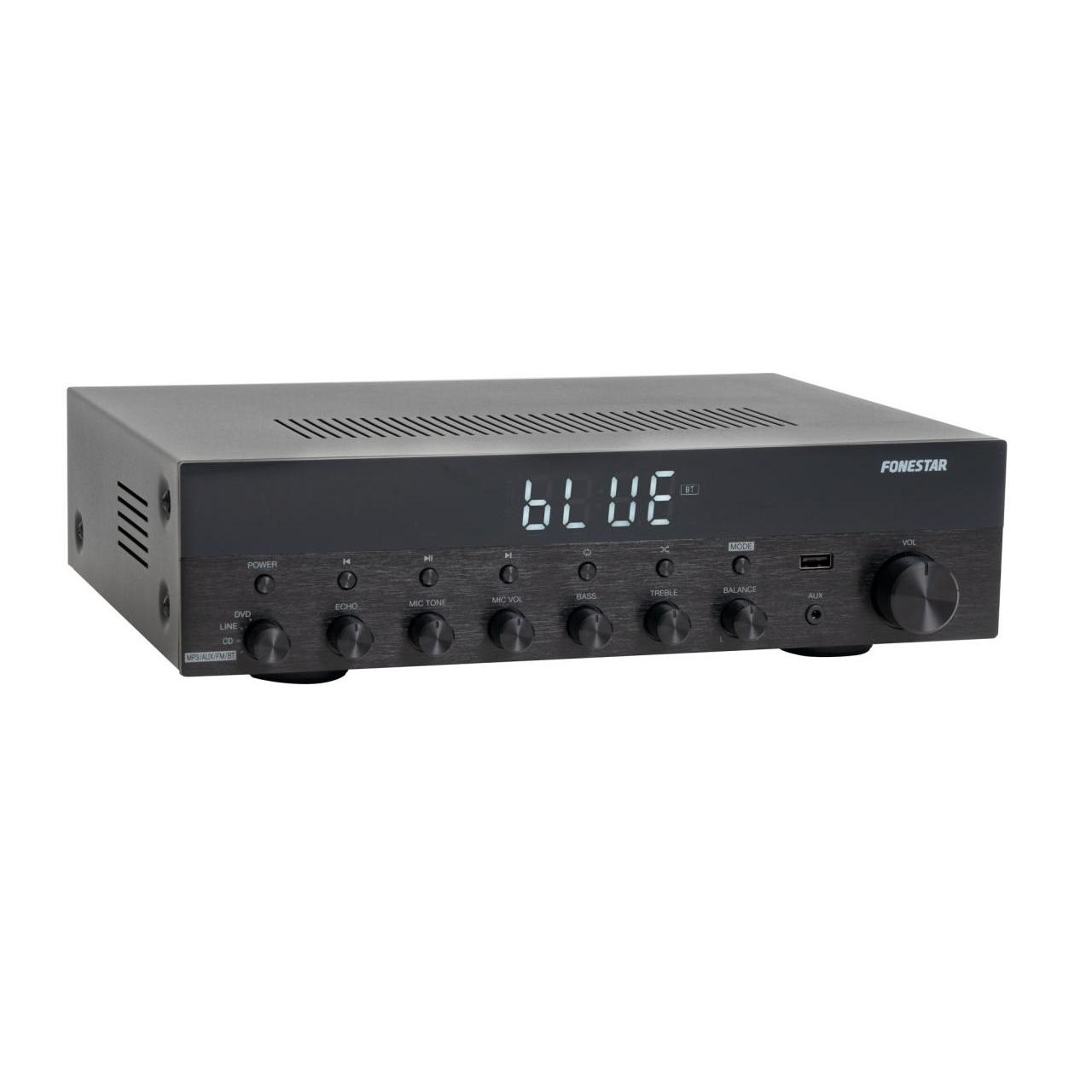 Fonestar AS3030 Amplificador de audio 2.0 canales Hogar - Negro