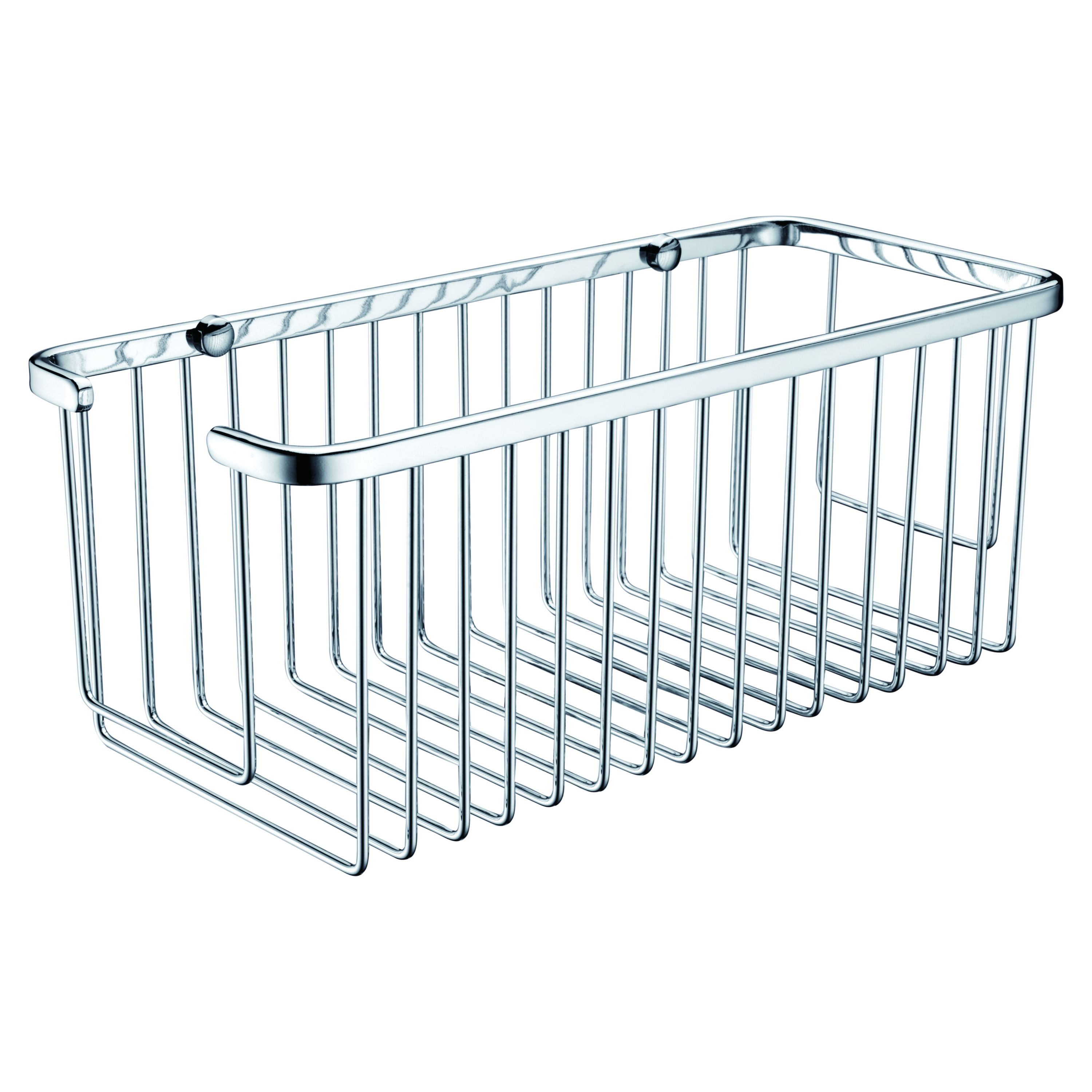 IMEX portasapone rectangular de acero y latón color gris con rejilla cromada frontal modelo Imex-ADF002