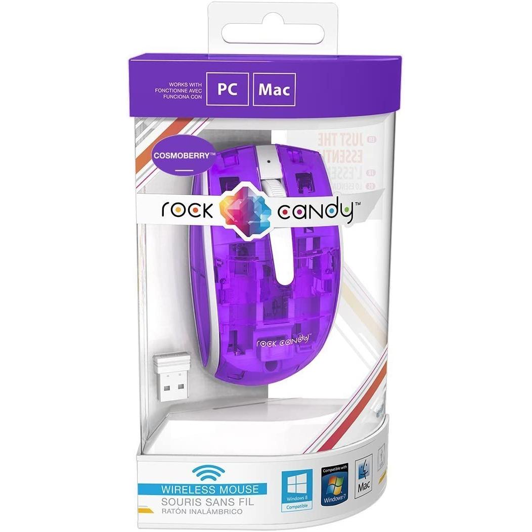 Ratón Inalámbrico Rock Candy Morado PDP