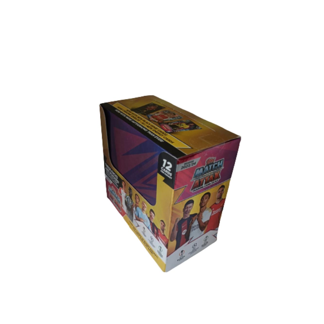 Tin Box lata grande Adrenalyn XL 2023 2024 con 45 cartas
