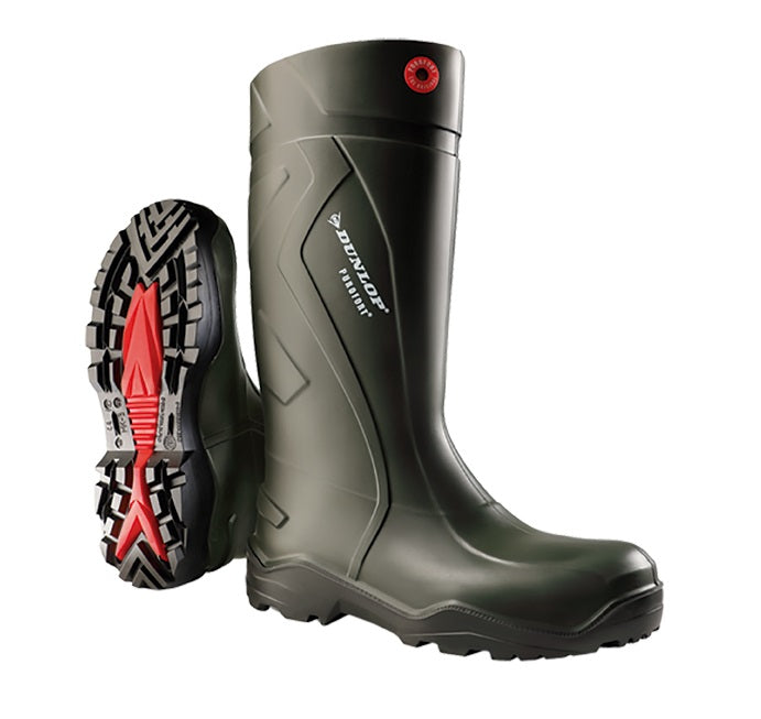 Dunlop Bota Caña Alta Gran Calidad Purofort +S5 Verde